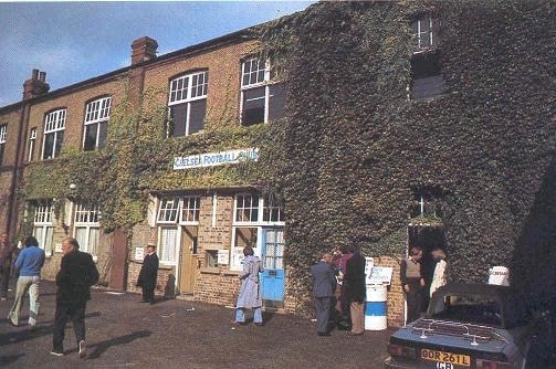 Chelsea football club membership box office in the 1980's