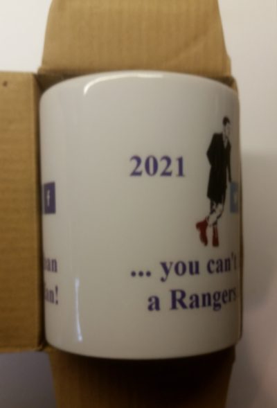 Rangers ICF mug in a box